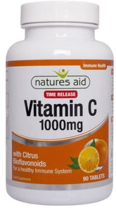 Vitamin C 1000 mg 90 tab. NATURES AID-Veröffentlichung - Biolaboratorium